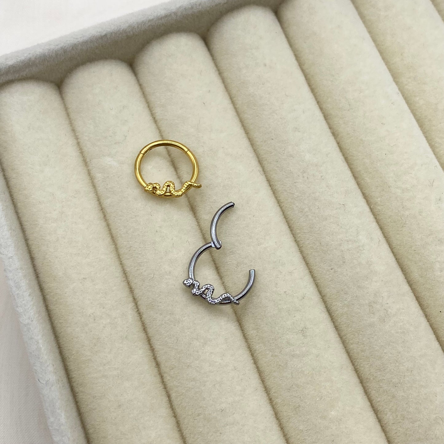 Snake Nose Septum Hoop Ring