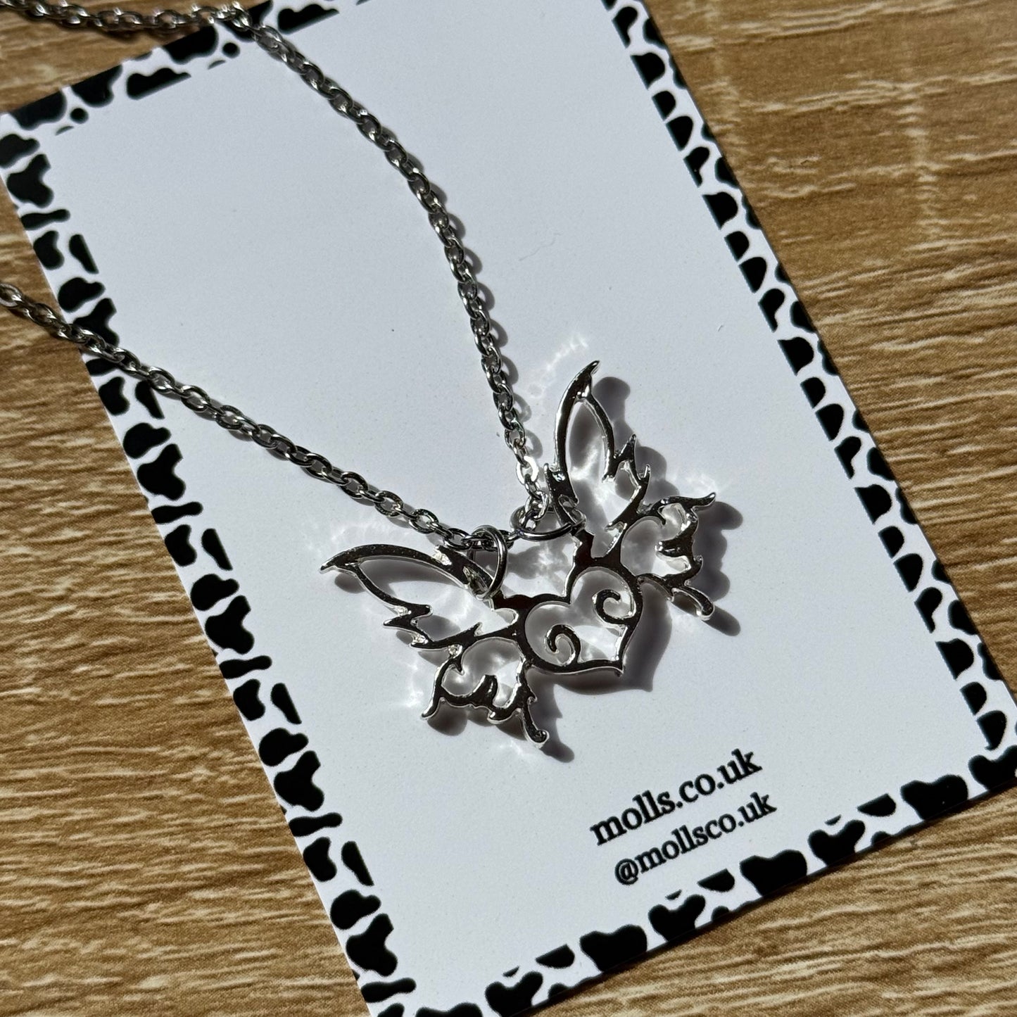 Butterfly Flame Necklace