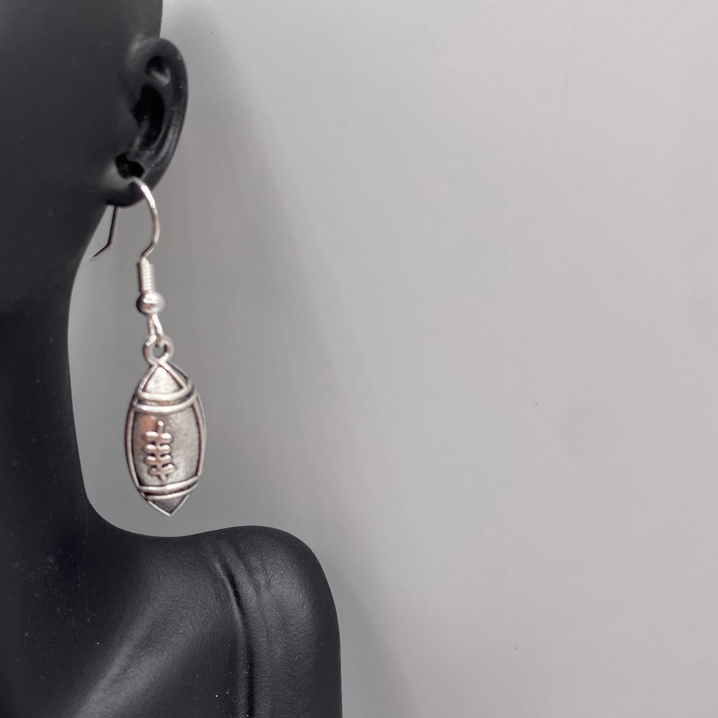 Rugby Ball Earrings