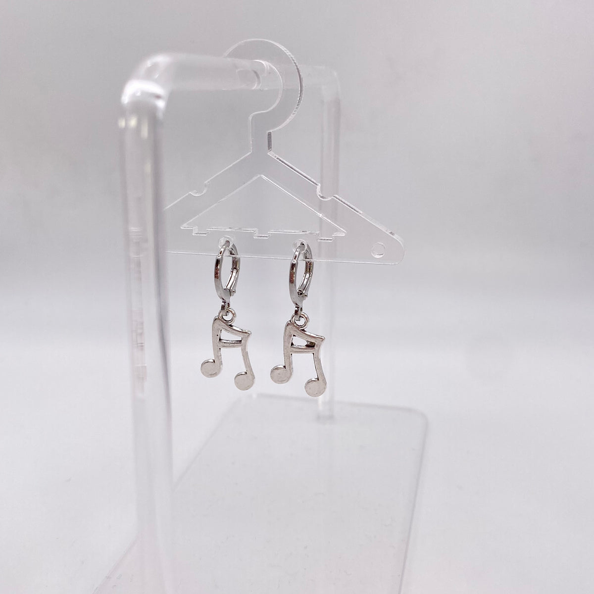 Musical Note Hoop Music Note Huggie Hoop Earrings – Molls