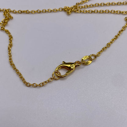 Gold Cherry Necklace