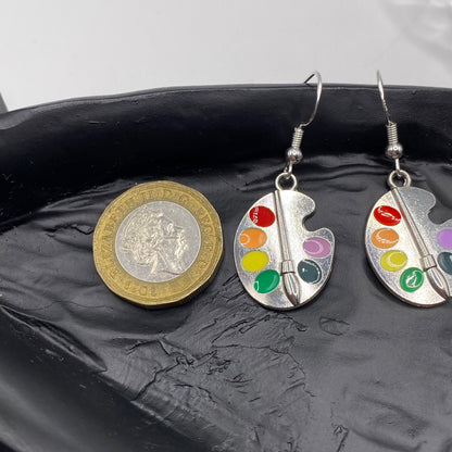 Paint Pallette Earrings