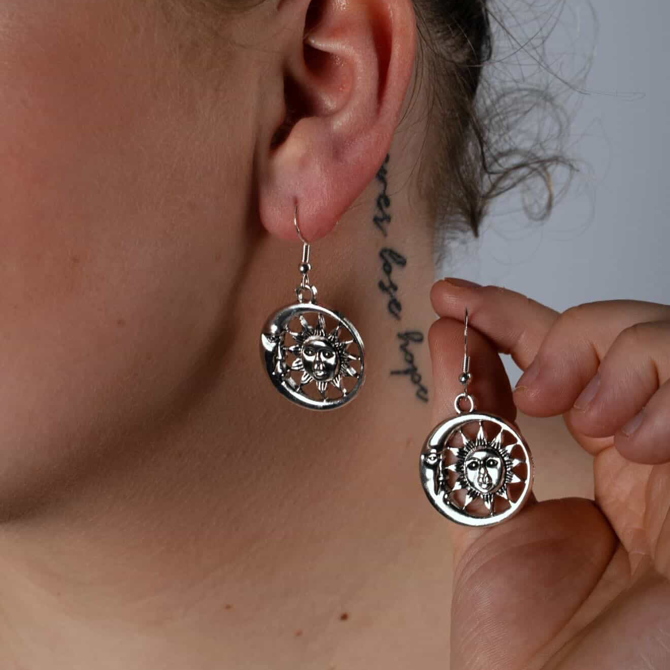 Sun and Moon Earrings