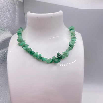 Green Aventurine Crystal Necklace