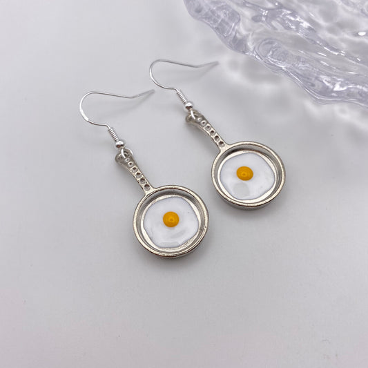 Fried Eggs Earrings