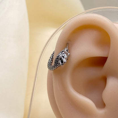 Dragon Helix Hoop Earrings 1PC