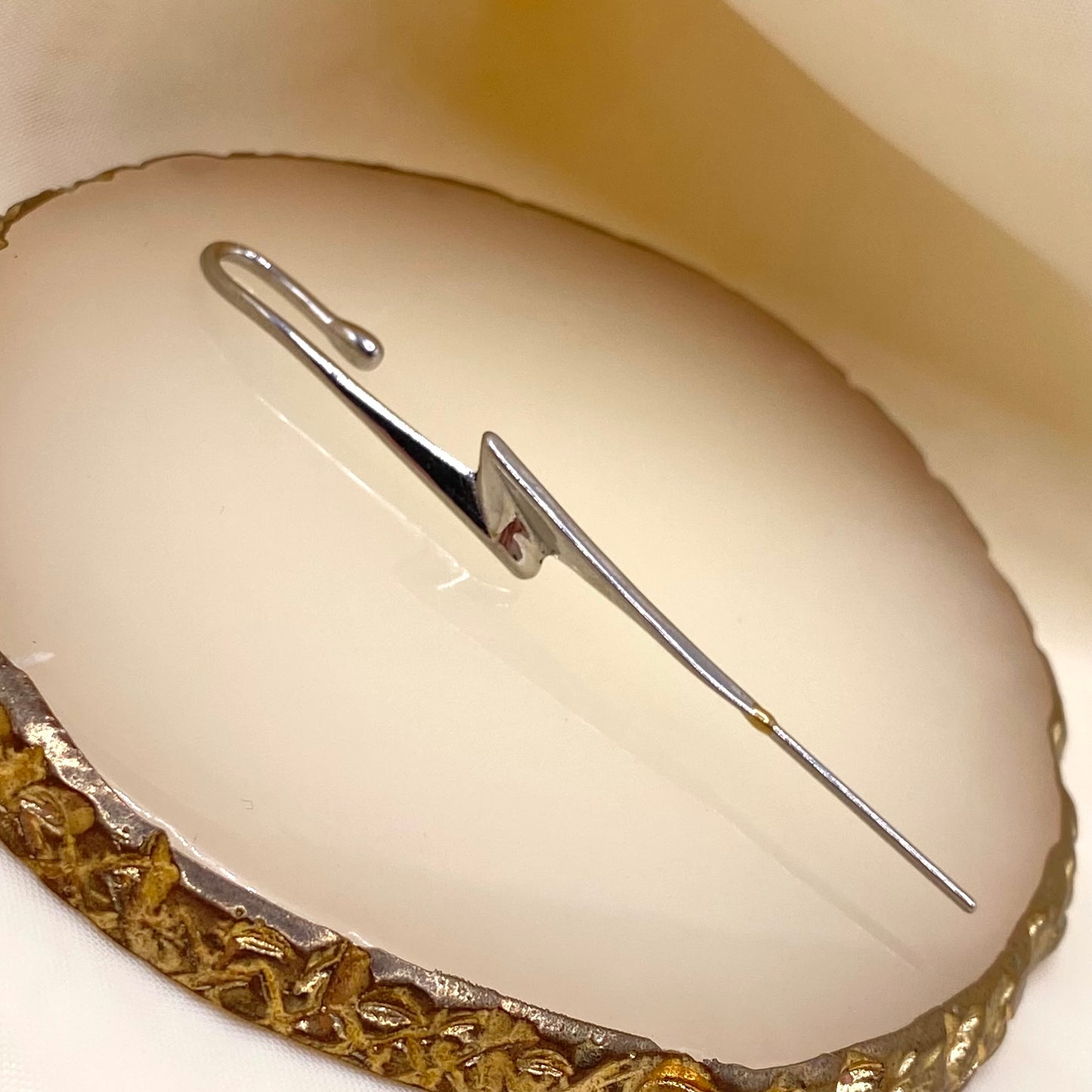 Through the Ear Lightning Ear Cuff