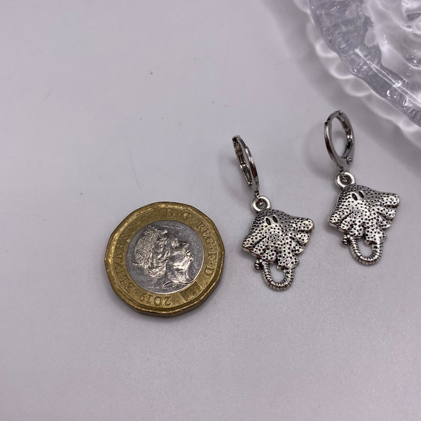 Stingray Huggie Hoop Earrings