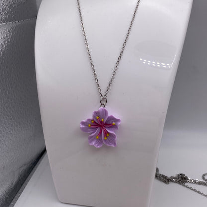 Colourful Hawaiian Flower Necklace