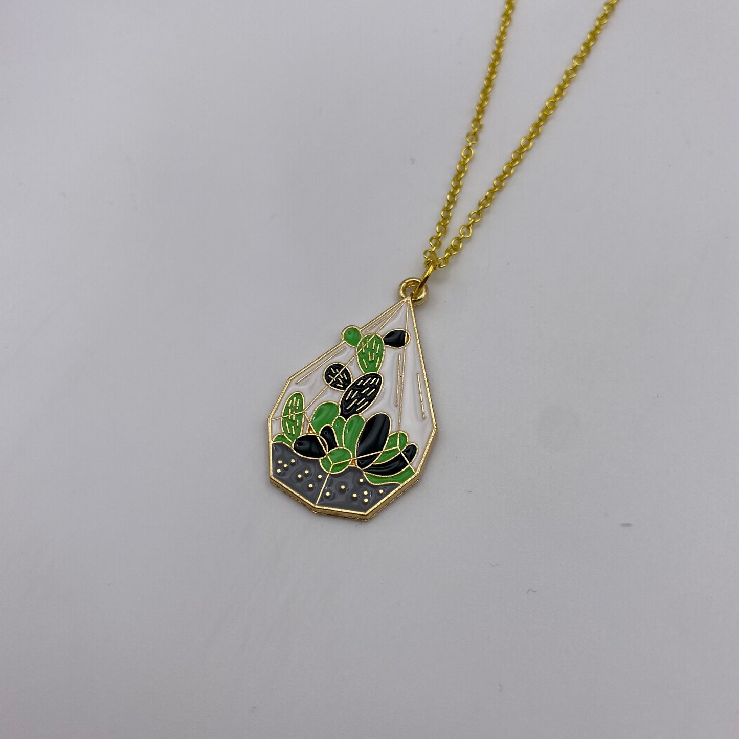 Plant Terrarium Necklace