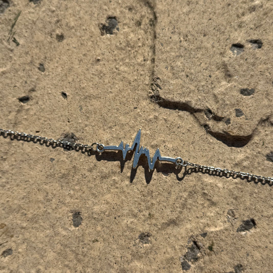 Heartbeat Connector Necklace