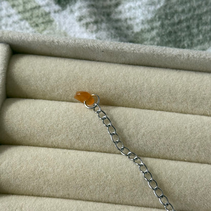 Orange Crystal Bracelet