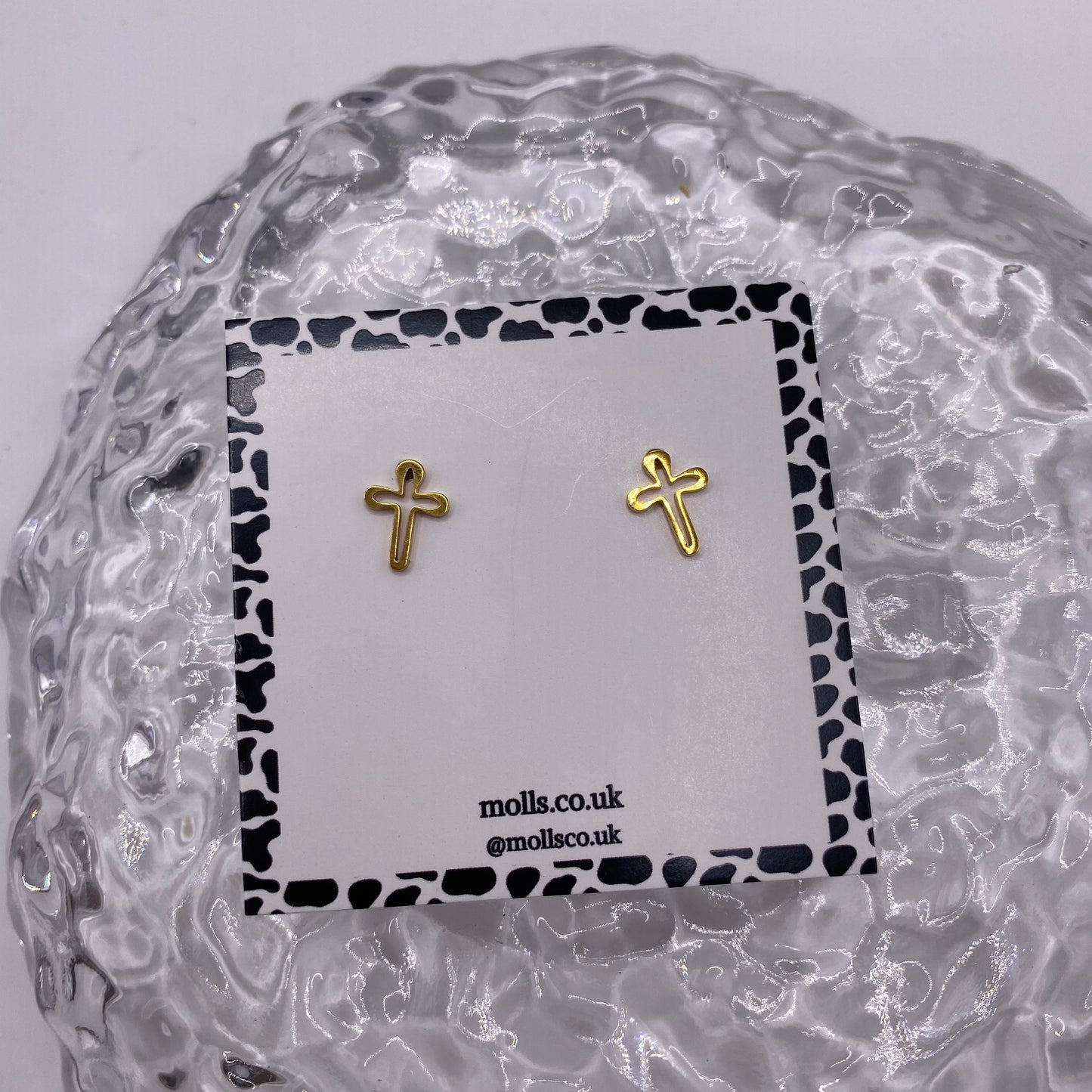 Cross Stud Earrings