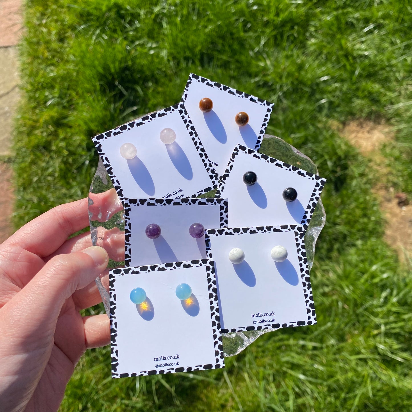 Crystal Stud Earrings