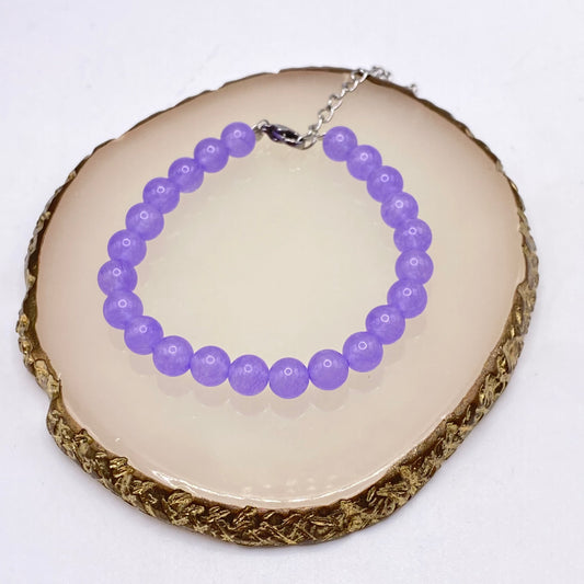 Round Alexandrite Crystal Bracelet