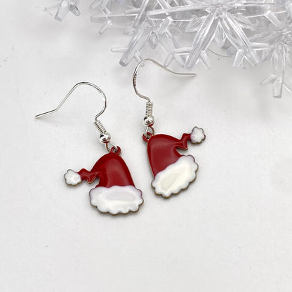 Santa Hat Earrings