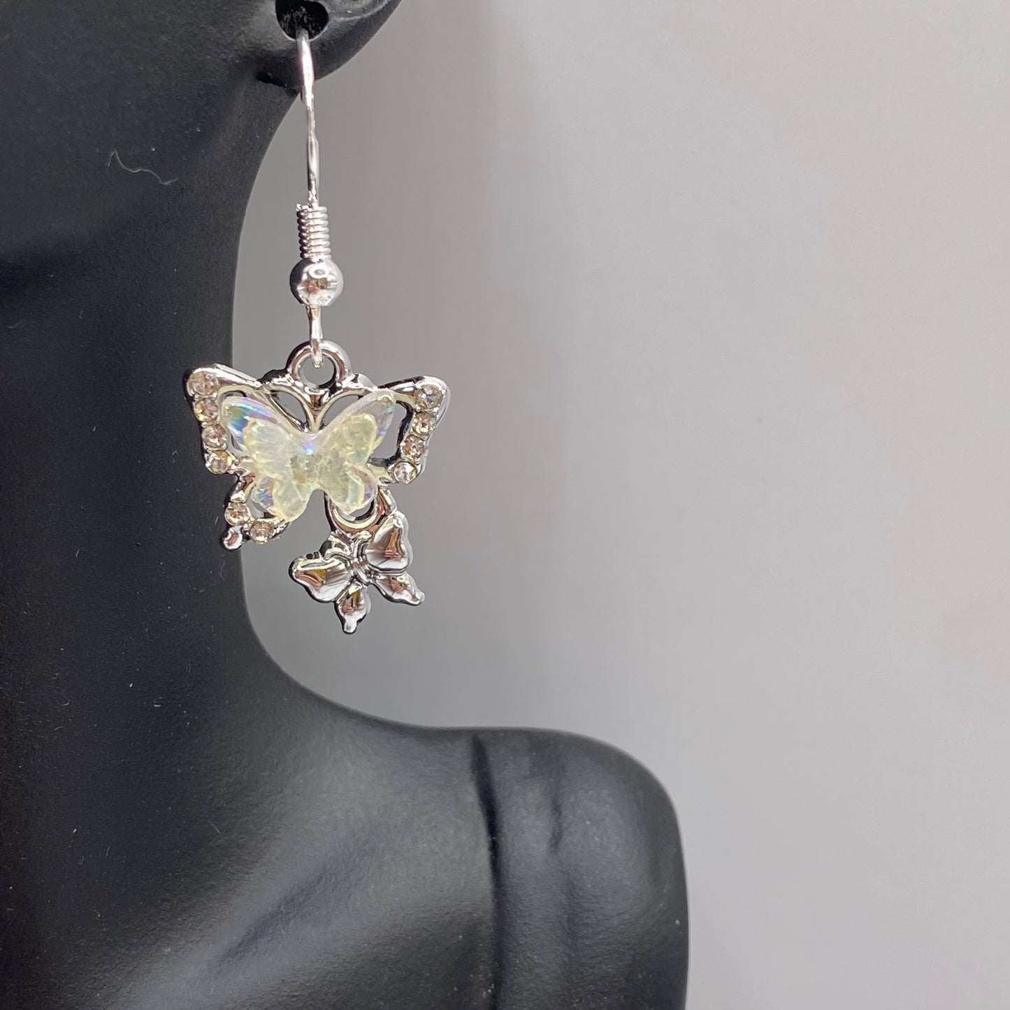 Double Butterfly Earrings