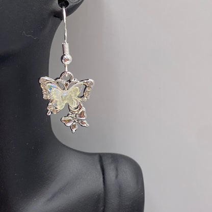Double Butterfly Earrings