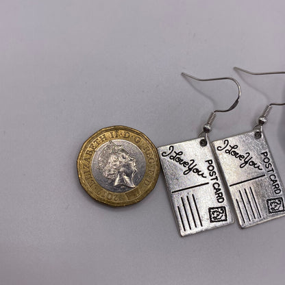 Postcard Earrings