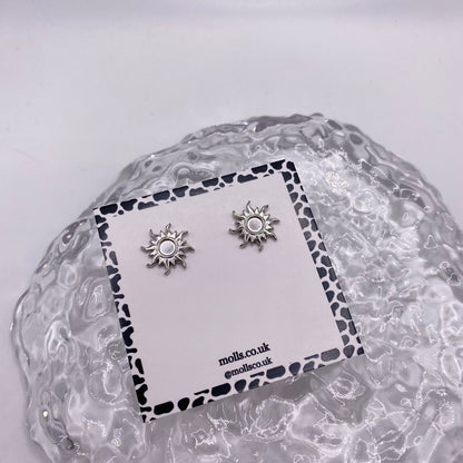 Sun Stud Earrings