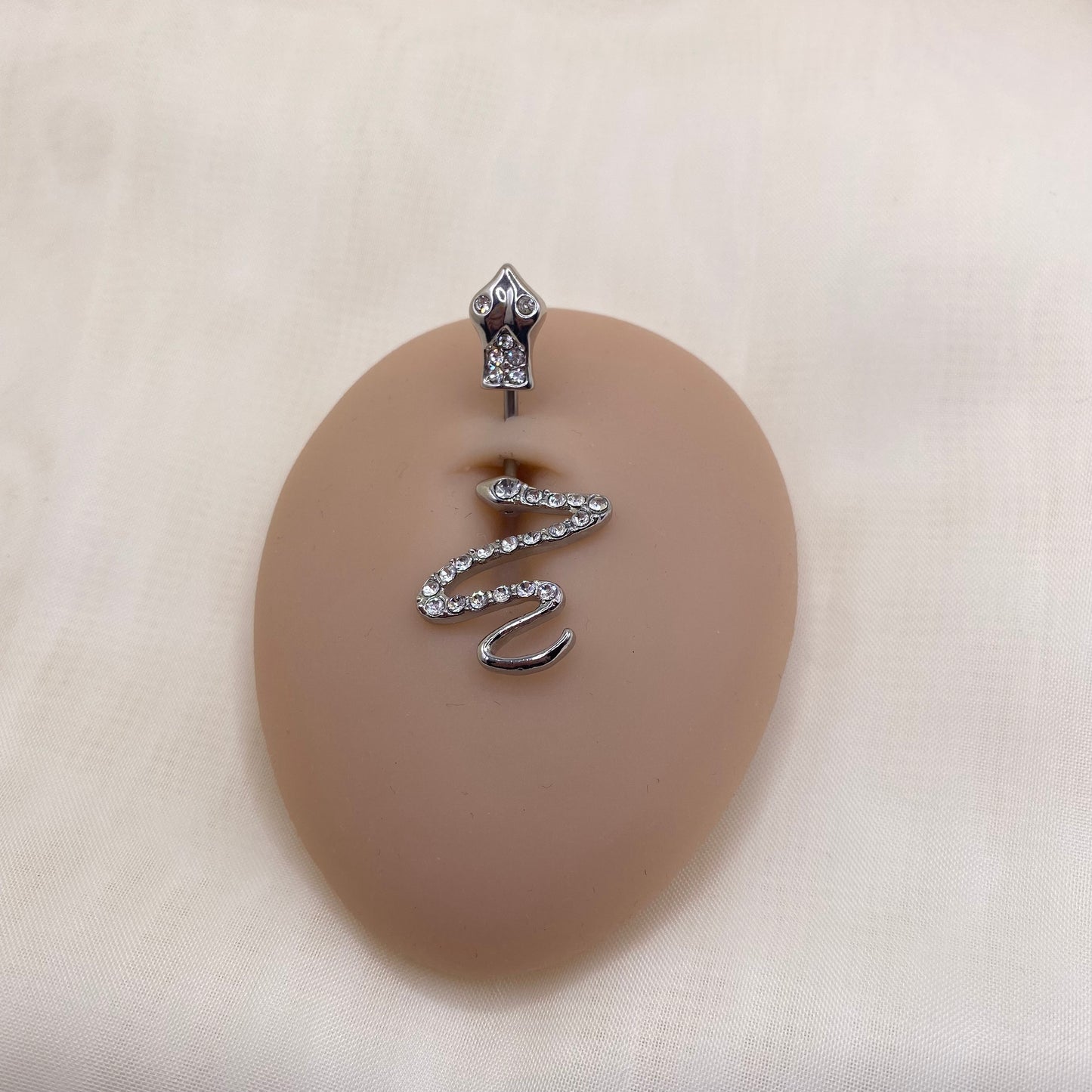 Snake Belly Bar Piercing