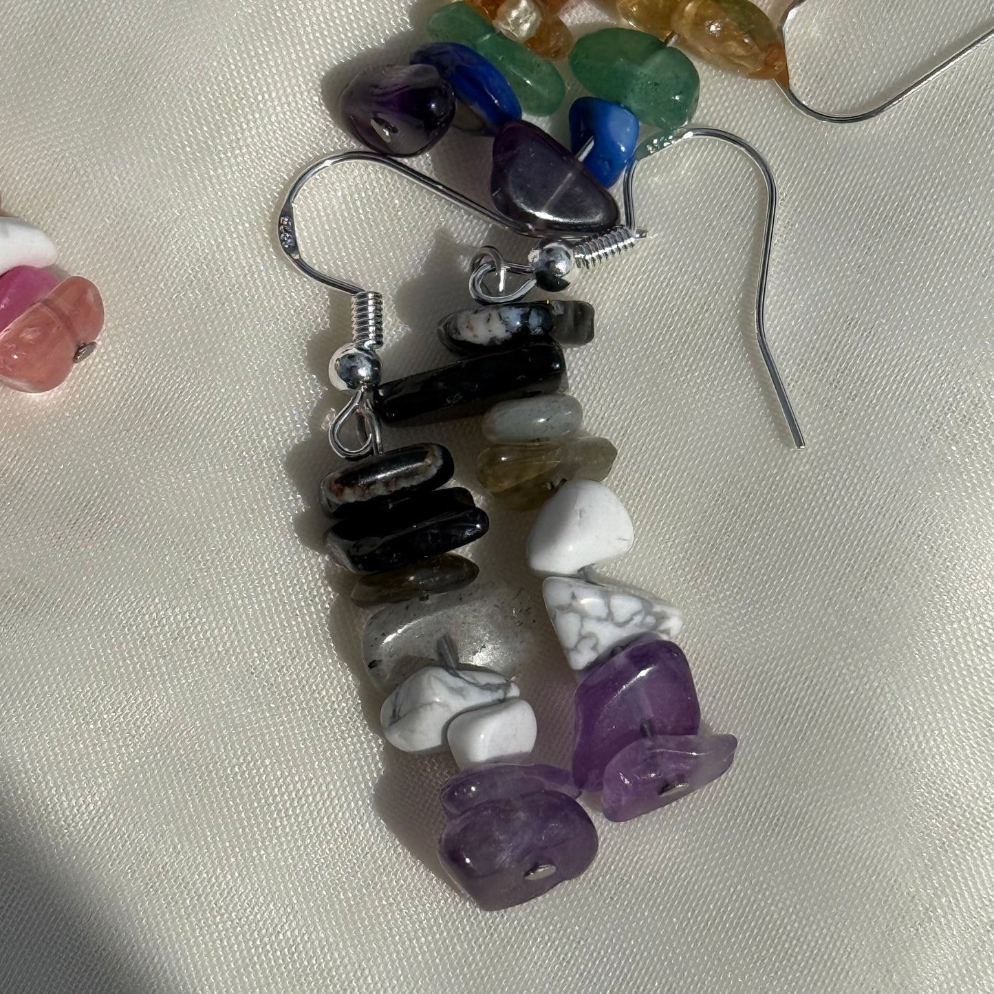 Rainbow Crystal Earrings