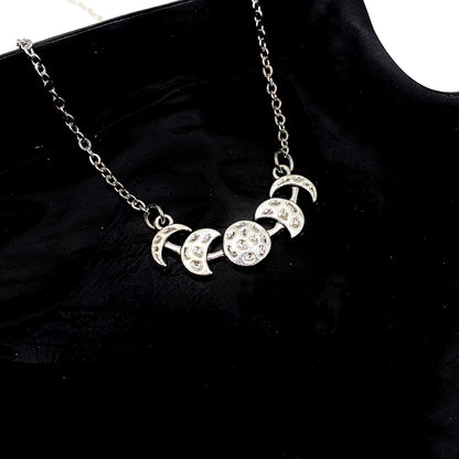 Lunar Moon Phases Necklace