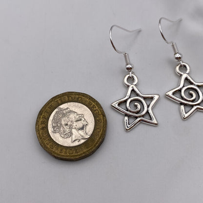 Star Rebirth Symbol Earrings