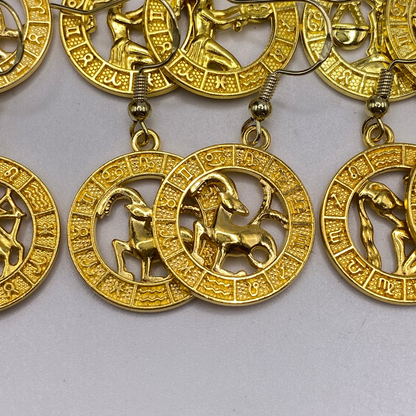 Gold Image Star Sign Earrings