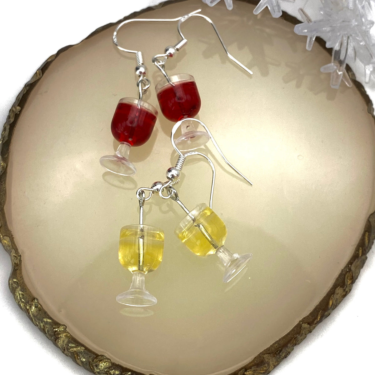 Wine Glass Earrings