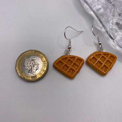 Waffle Earrings