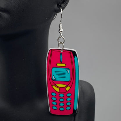 Old School Retro Phone Earrings