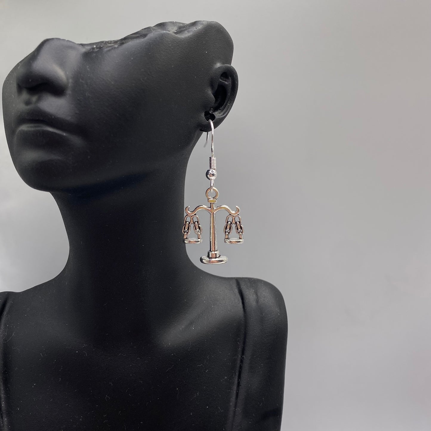 Scales of Justice Law Earrings