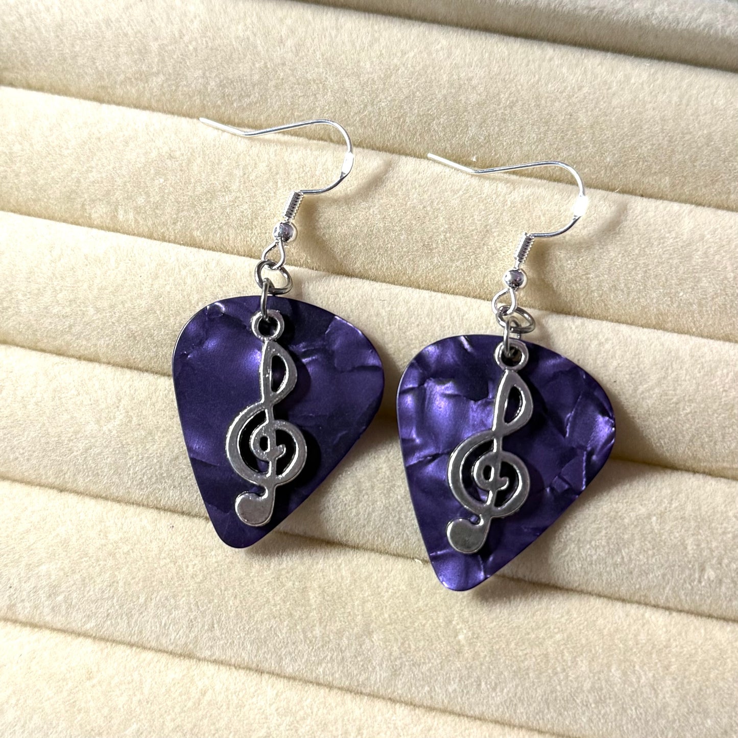 Guitar Music Pick Earrings