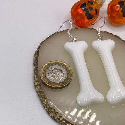 White Bone Earrings