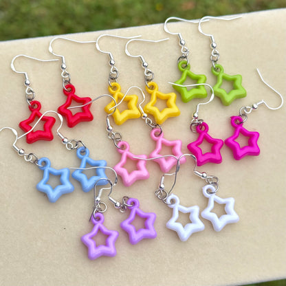 Chunky Star Earrings