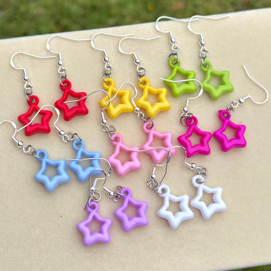 Chunky Star Earrings