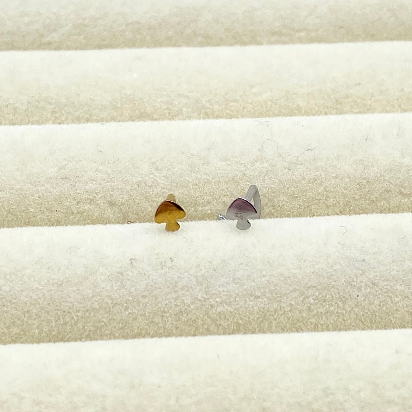 Mushroom Nose Stud Ring