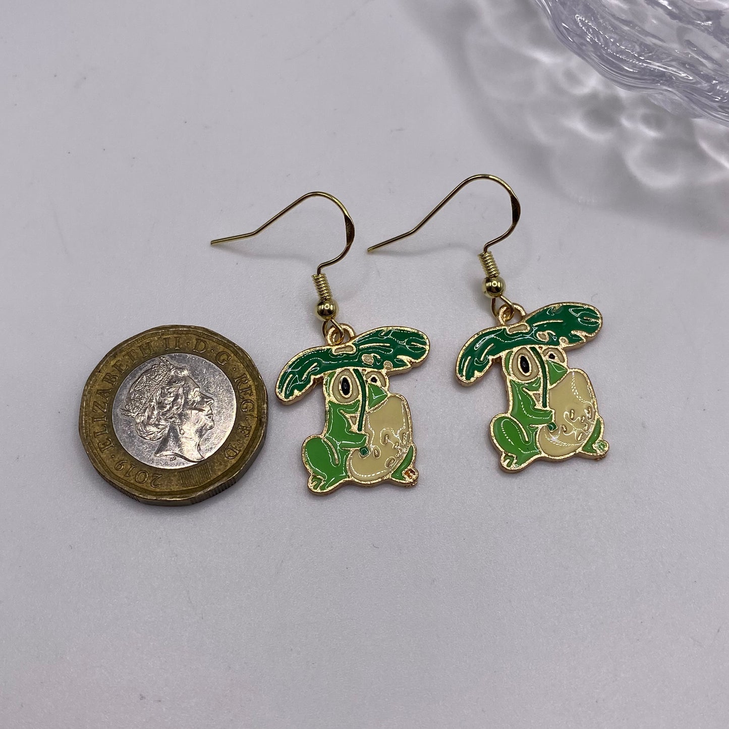 Frog Leaf Earrings