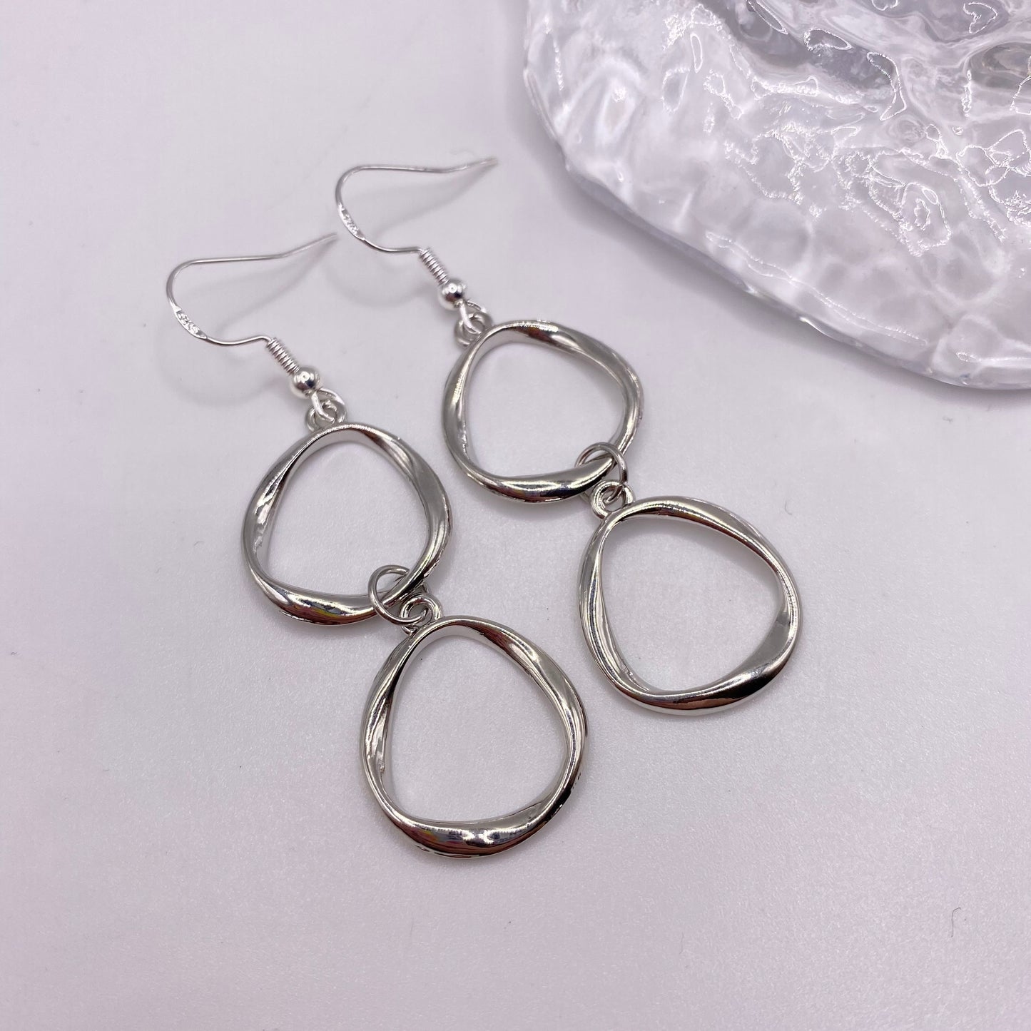 Double Infinite Earrings