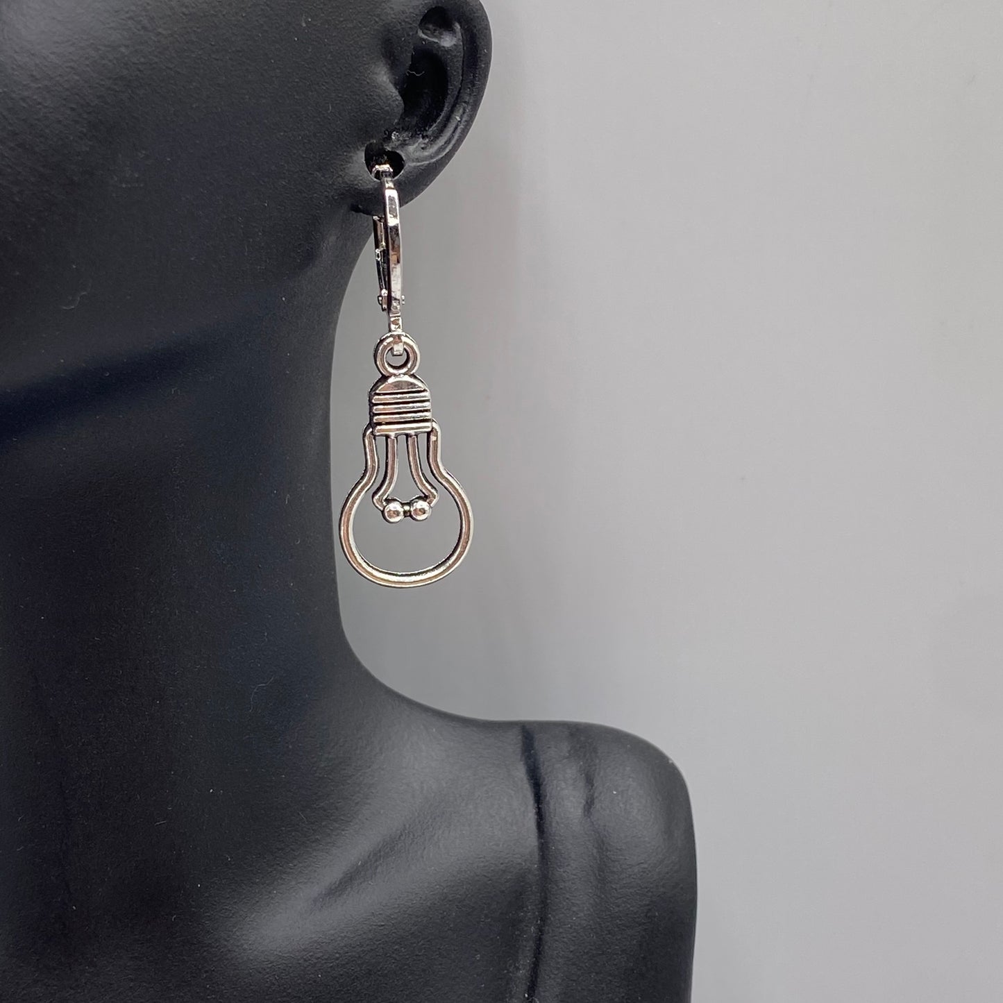 Lightbulb Huggie Hoop Earrings
