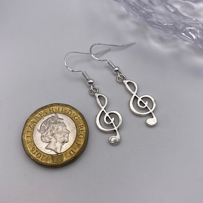 Music Note Earrings