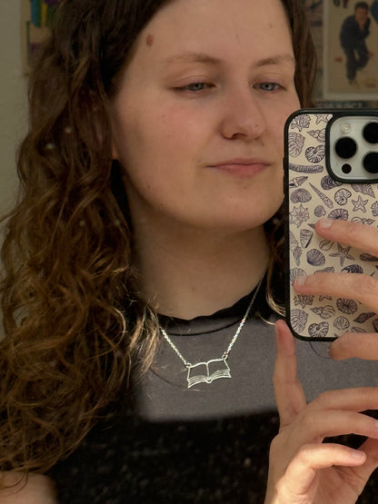 Book Connector Necklace