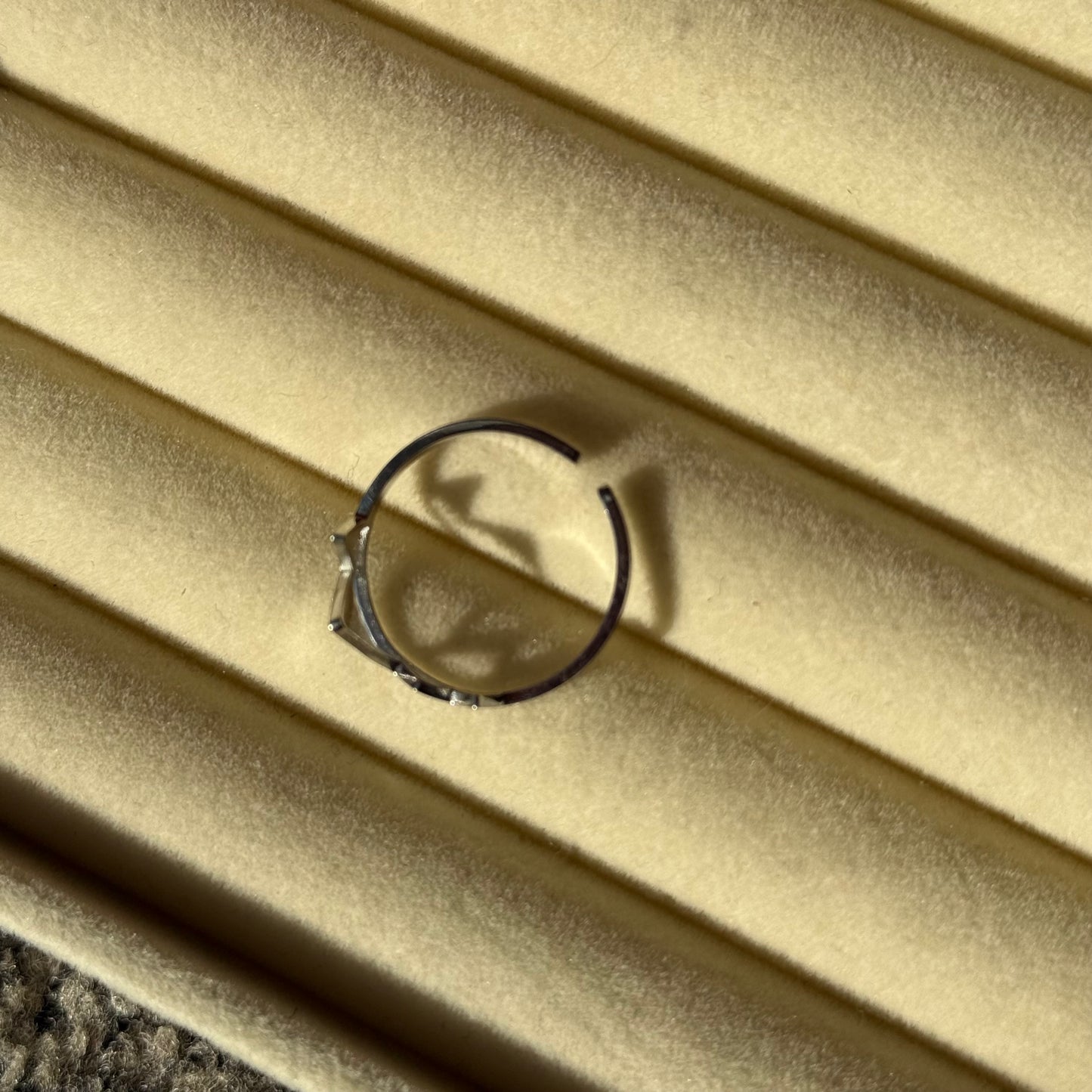 Mountain Landscape Ring Silver