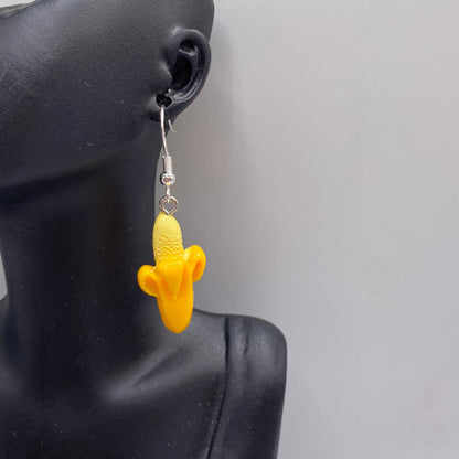Banana Peel Earrings