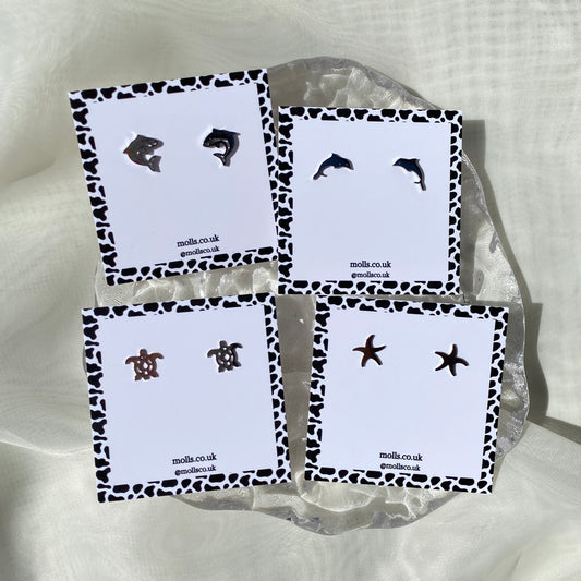 Summer Animal Stud Earrings