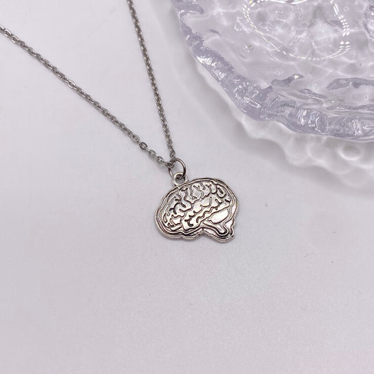 Brain Mind Necklace