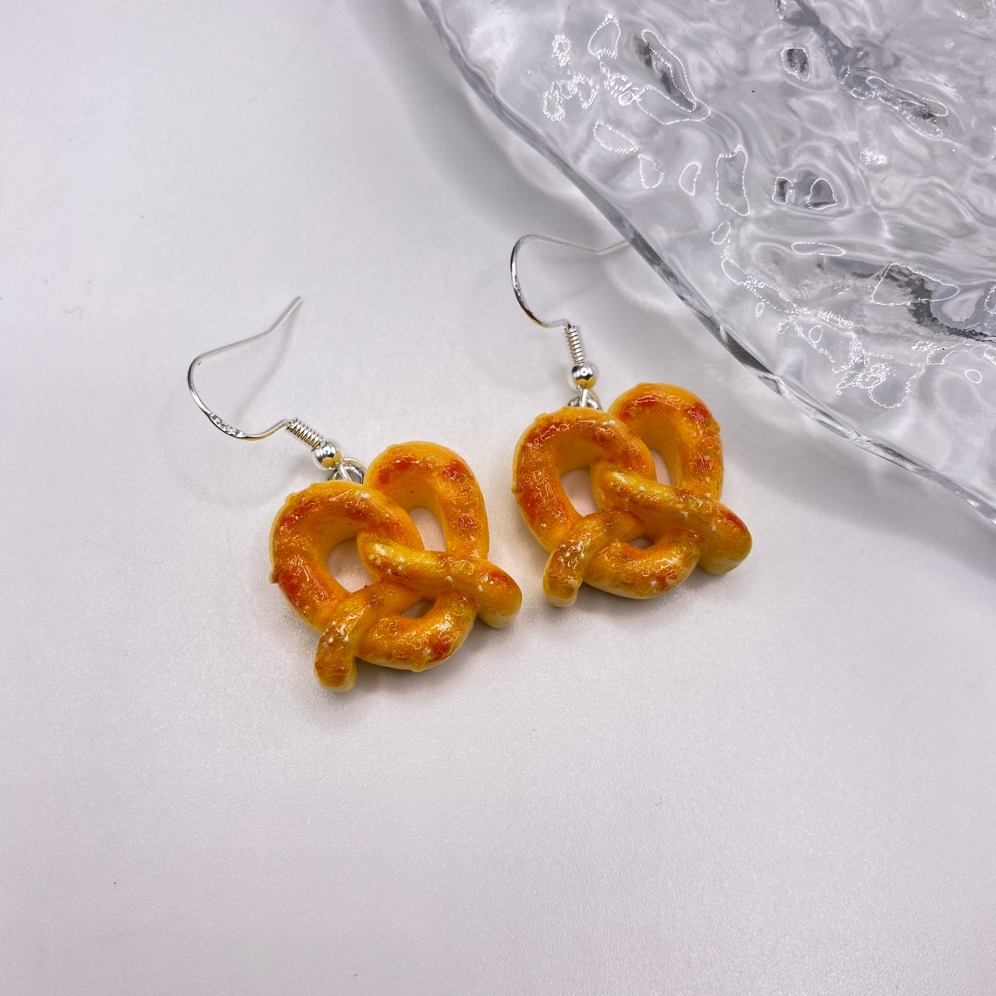 Pretzel Earrings