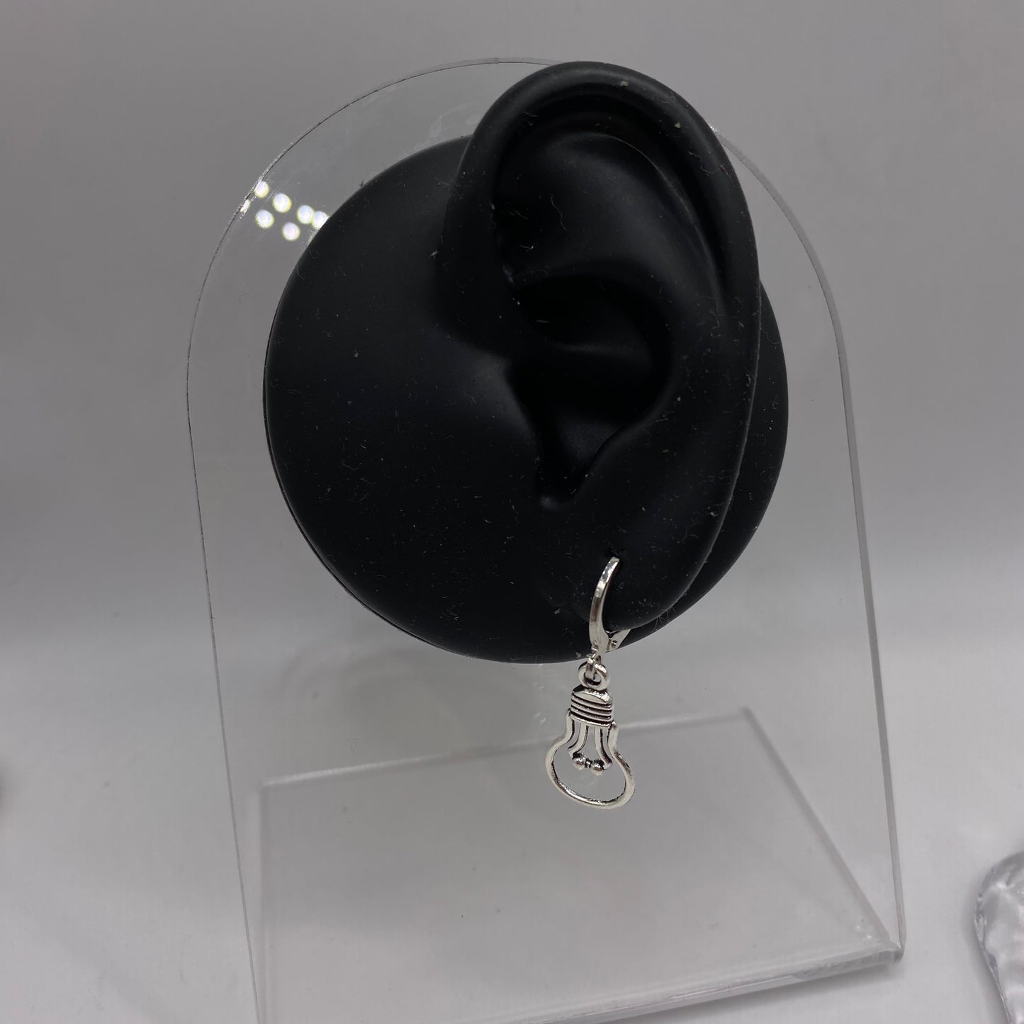 Lightbulb Huggie Hoop Earrings