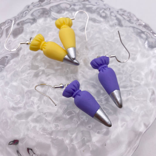 Icing Bag Earrings